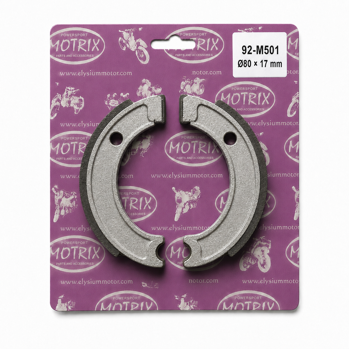 BRAKE SHOES (080x17)