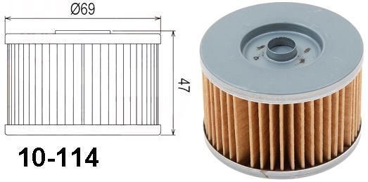 MOTRIX OIL FILTER CARTRIDGE TYEP 10-114