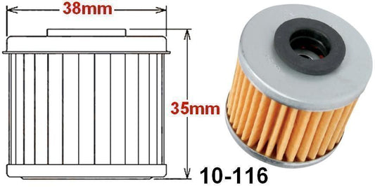 MOTRIX OIL FILTER CARTRIDGE TYPE 10-116