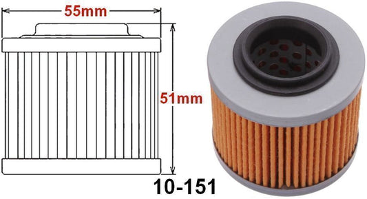 MOTUL OIL FILTER CARTRIDGE TYPE 10-151