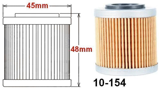 MOTRIX OIL FILTER CARTRIDGE TYPE 10-154