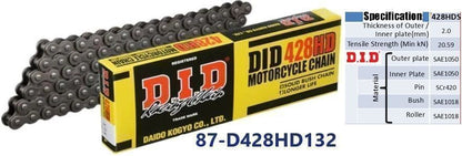 D.I.D CHAIN 428 HEAVY DUTY DRIVE CHAIN