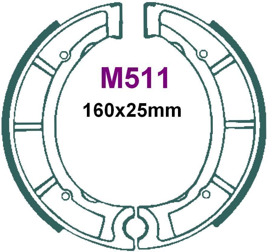 BRAKE SHOE ( 160x25)
