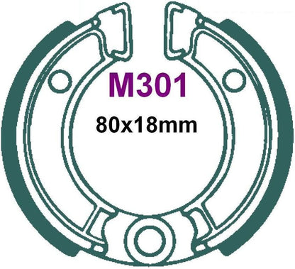 Brake shoes (080x18)