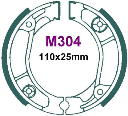 BRAKE SHOES (110x25)