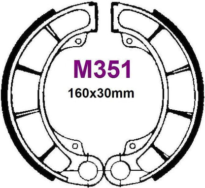 BRAKE SHOES (160x30)