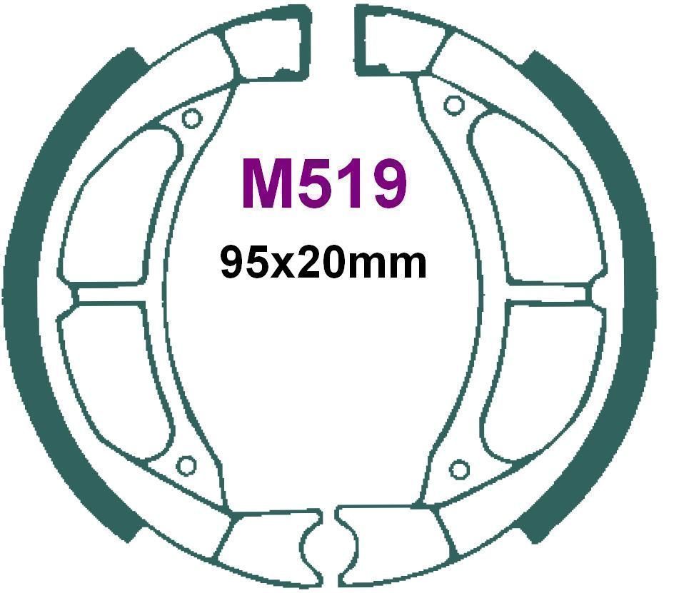 BRAKE SHOE (95mmx20mm)