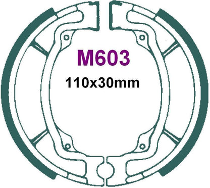 BRAKE SHOE (110MMx30MM)
