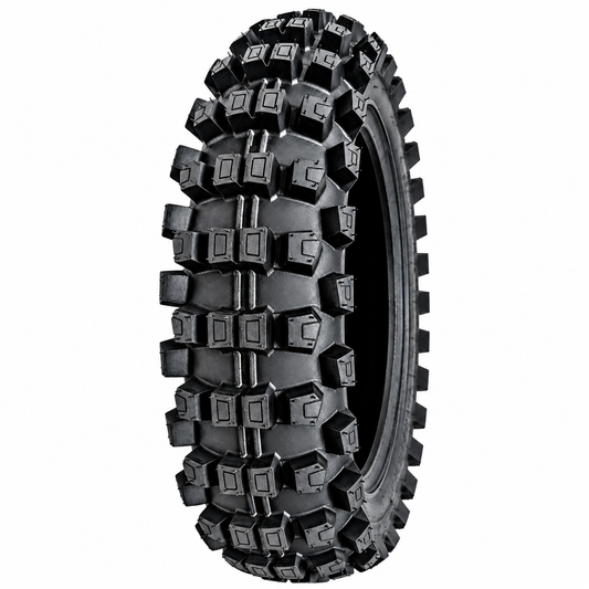 90/100-16 KNOBBY TYRE VGOOD TUBE TYPE 6PR